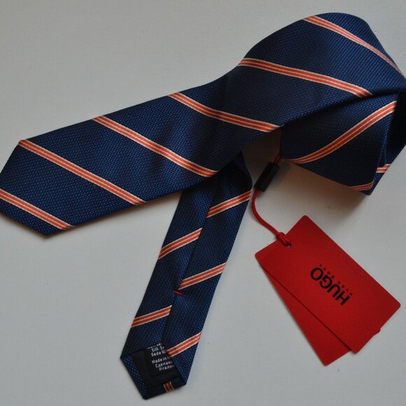 Hugo Boss Silk Tie NWT - Picture 2 of 5